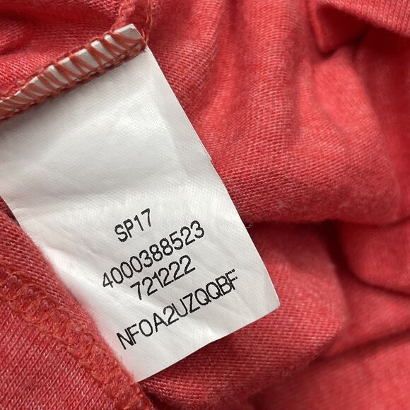 The North Face Tank Womens Medium Orange Classic Fit Sleeveless Logo Muscle Tee - Picture 9 of 11